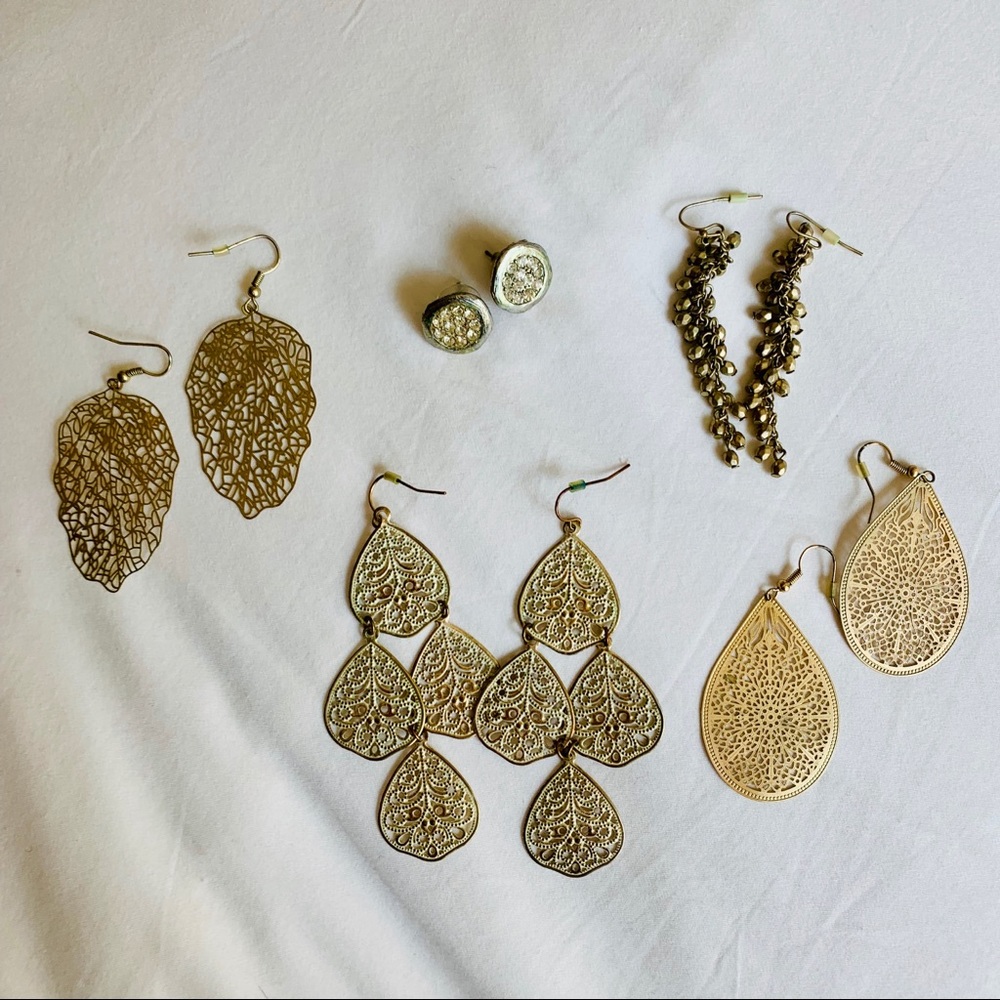 Gold Earring Bundle